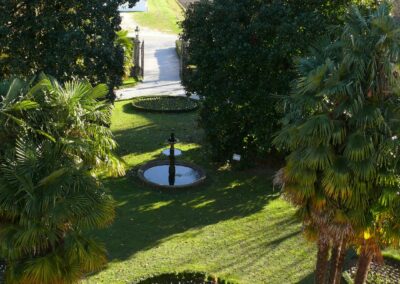 The garden entrance